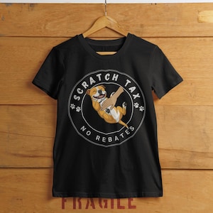 Krasbelasting T-shirt | Grappig hondenliefhebber comfort kleuren T-shirt | Belly Rub-shirt zonder kortingen | Oudercadeau huisdier | Gildan 1717 Uniseks
