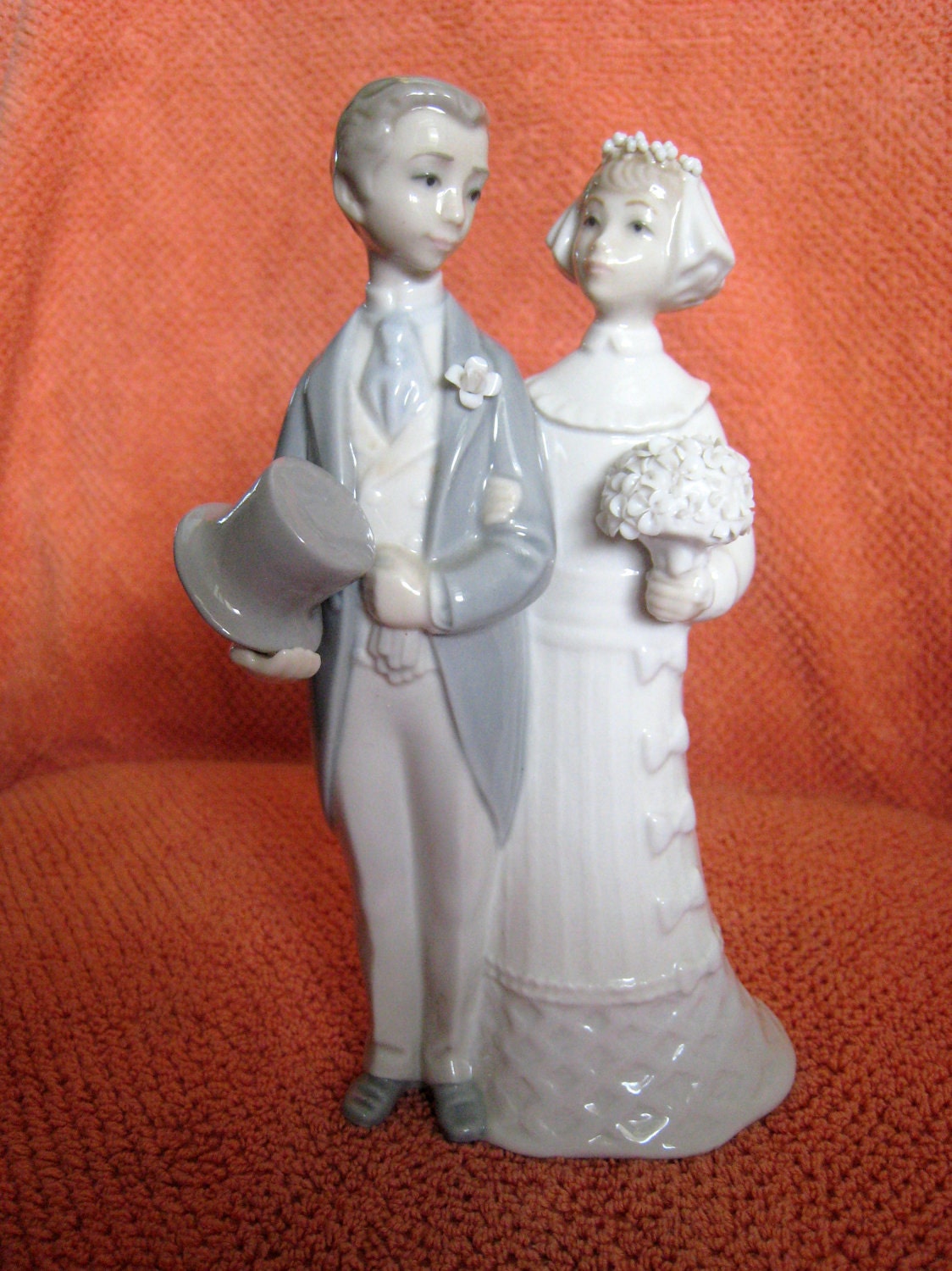 Lladro Bride and Groom figurine Etsy
