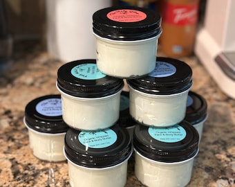Biologische slagroom-beeftalg gezichts- en lichaamscrème 4oz