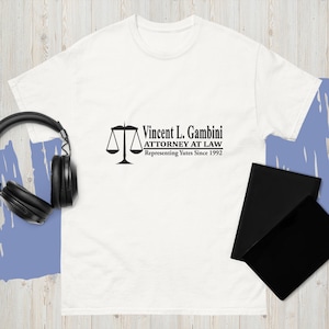 Neues My Cousin Vinny Vincent T-Shirt Gambini l Schwarz&Weiß Farbe Shirt USA Größe