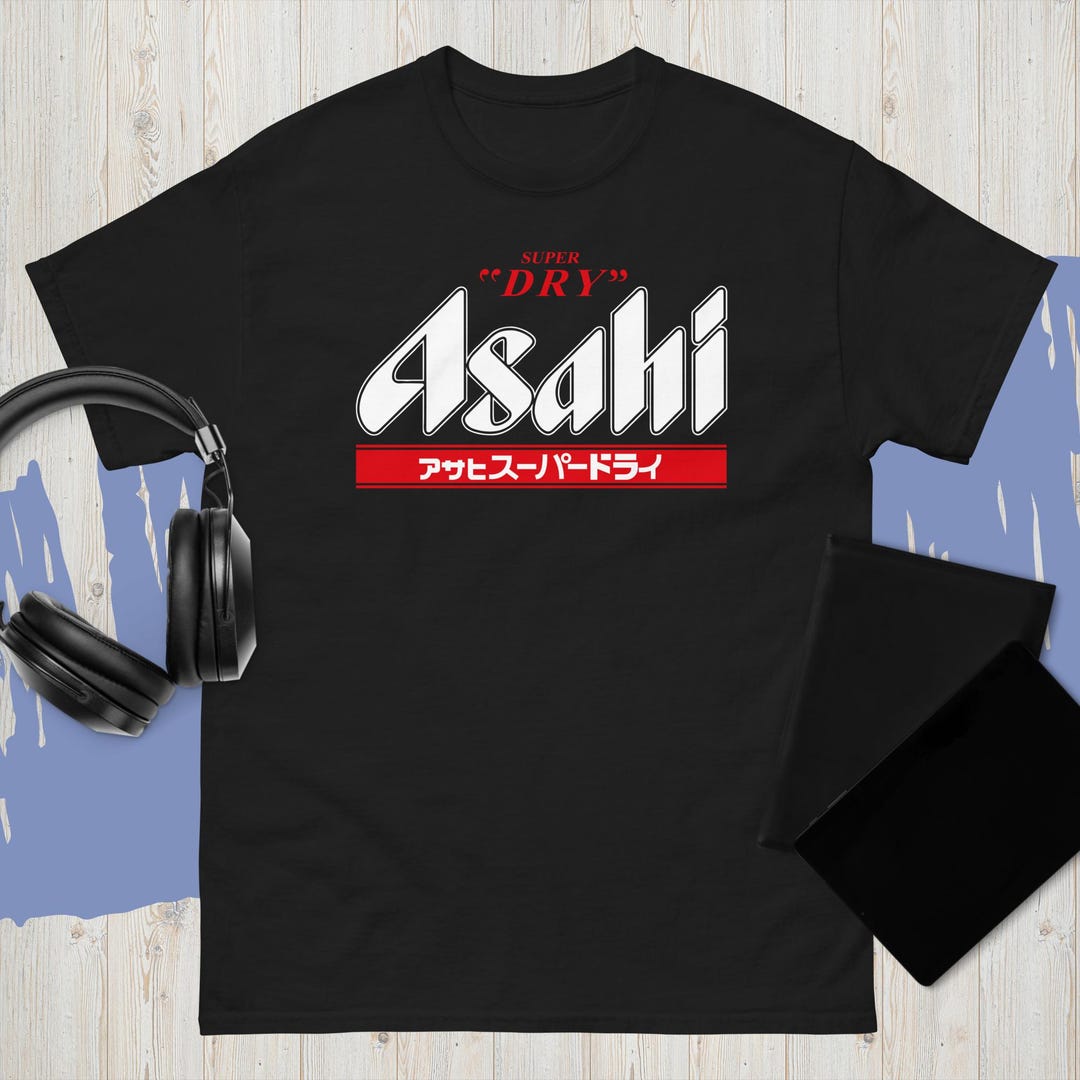 Asahi Super Dry Japanese Beer Retro Vintage Hipster Unisex T Shirt