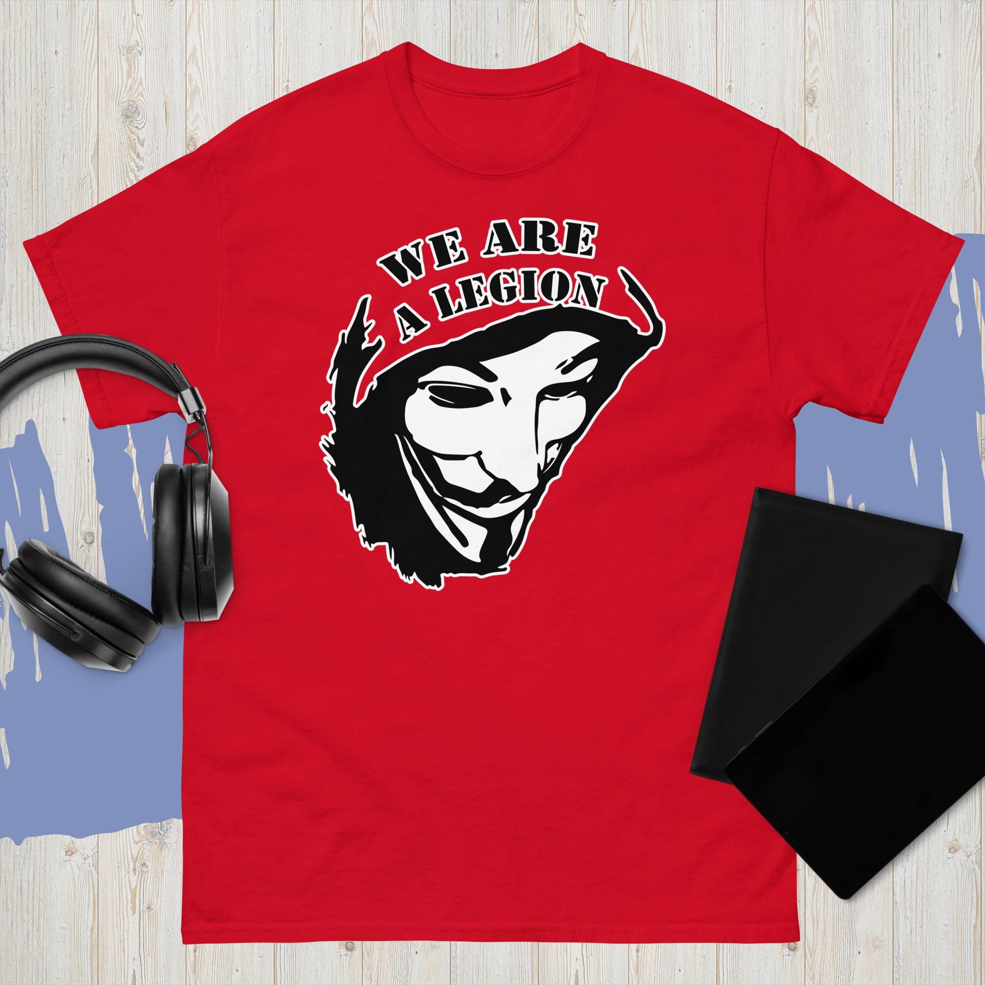 Tee-shirt légion le diable marche avec nous Taille S