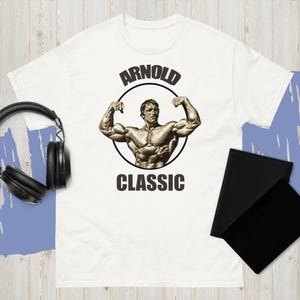 Nouveau maillot de sport Arnold Classic Bodybuilding Royaume-Uni pour 2 personnes Taille S à 3XL