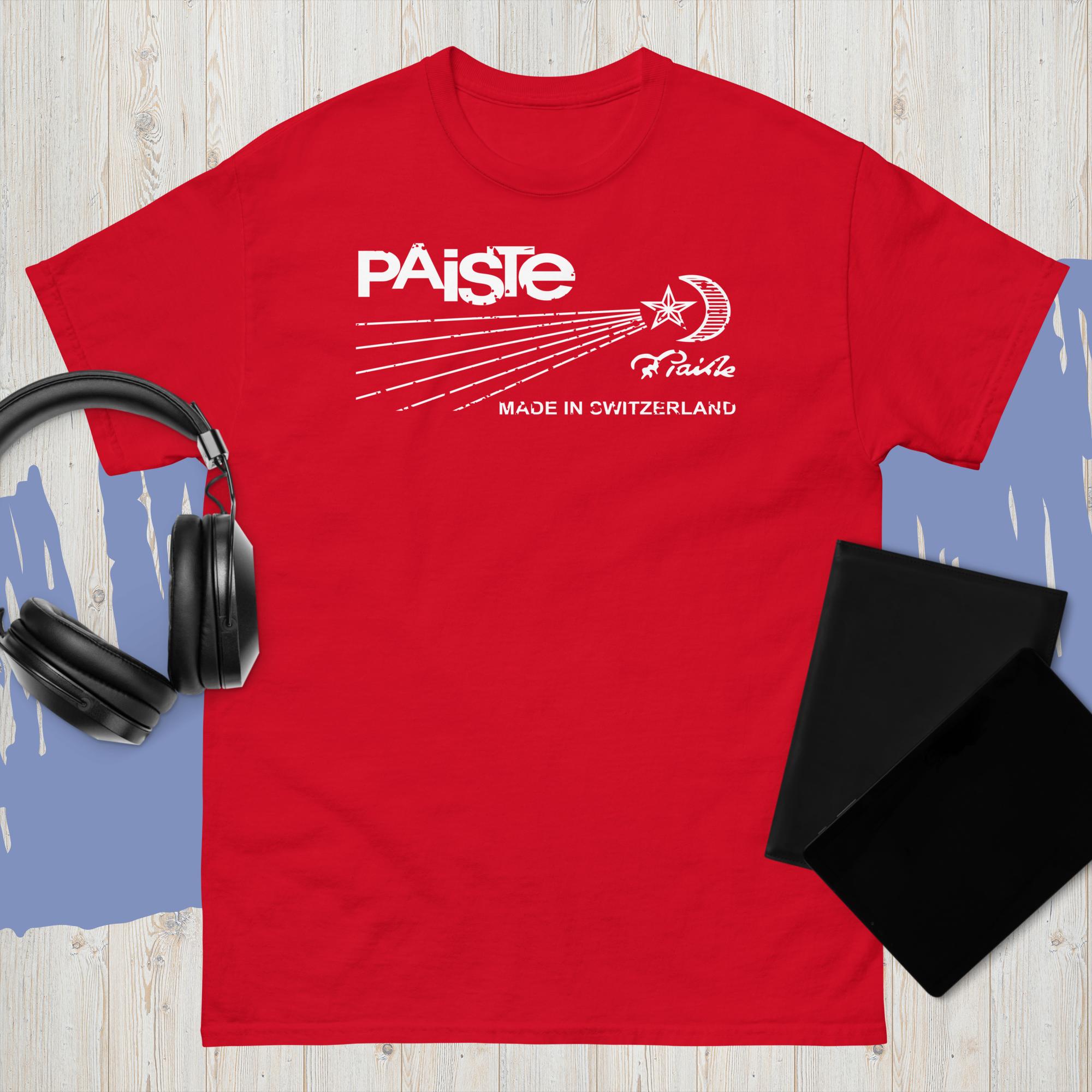 新しいパイステTシャツ ヴィンテージスタイルシンバル 1901年以来 