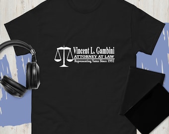 New My Cousin Vinny Vincent T-Shirt Gambini l Black&White Colour Shirt Usa Size