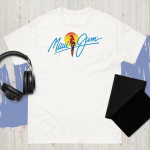 New Maui Jim Sonnenbrillen Logo White Tee USA Größe S M L XL 2XL 3XL T-Shirt