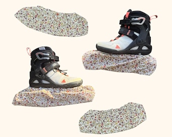 Wheel Covers for Inline Skates Rollerblades - 80mm Wheels, Dust & Dirt Protection -Handmade