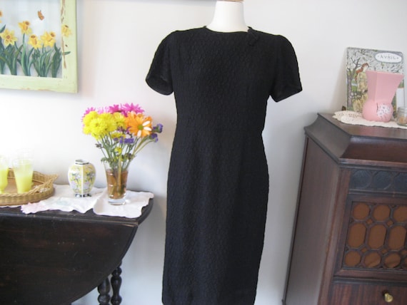 Leslie Pomer Black Suit Dress - image 5