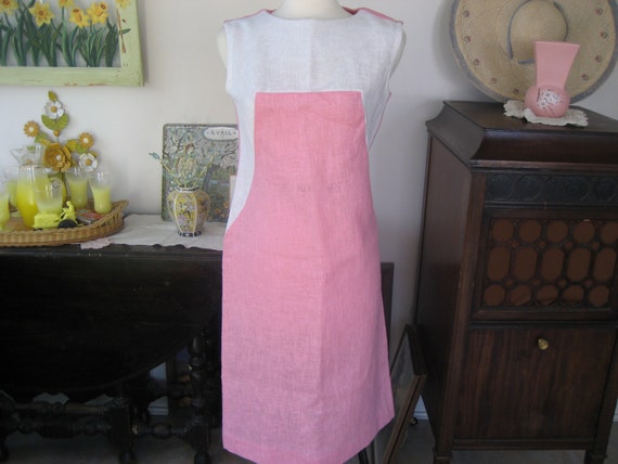 Linen Shift Dress - image 1