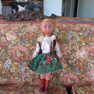 1970 Plastic Character Doll