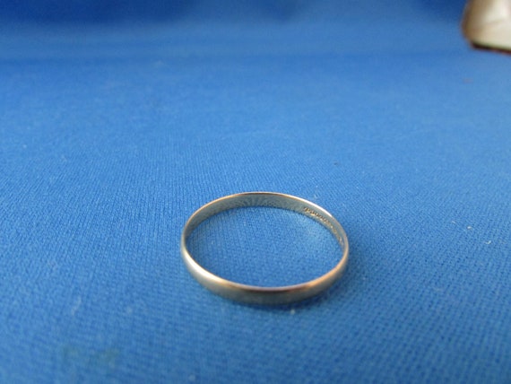 Vintage 14K Male Artcarved Wedding Ring - image 1