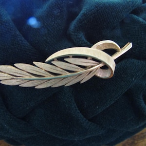 Trifari Leaf Brooch