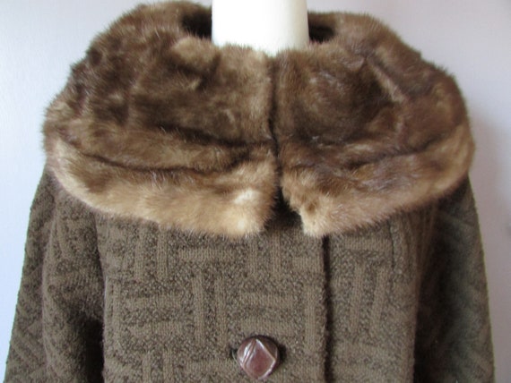 Betty Rose Fur Collar Coat