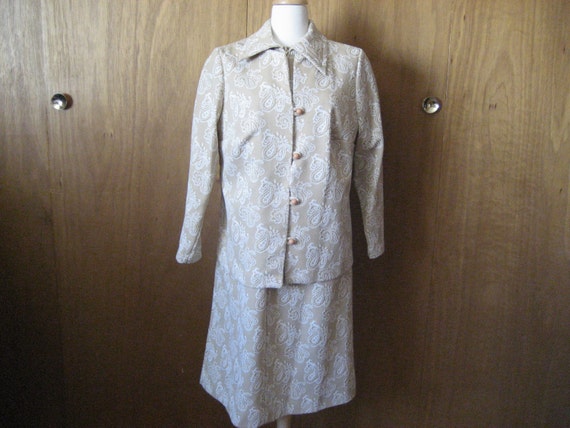 Montgomery Ward Shift Dress and Jacket - image 1