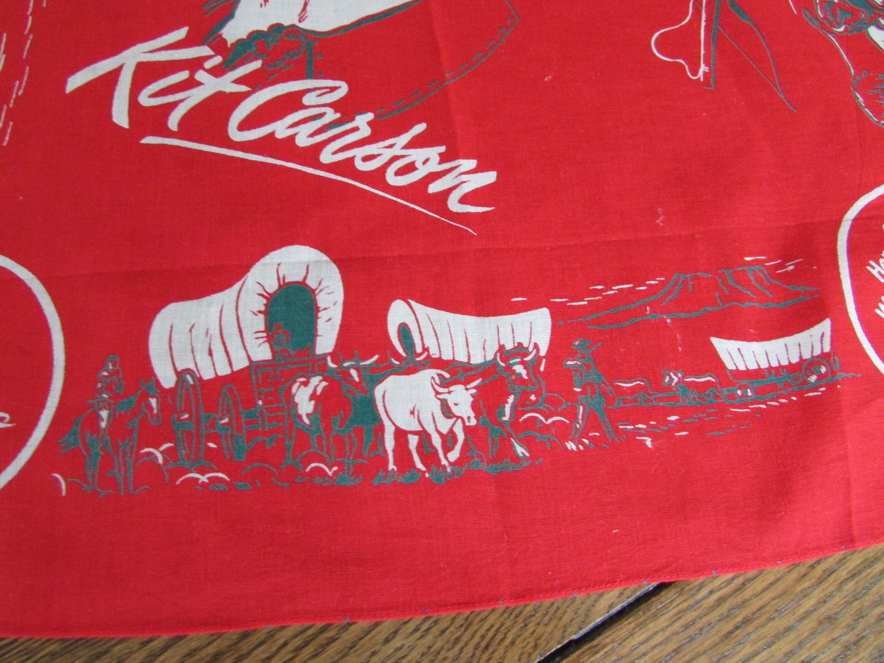 Kit Carson Coca Cola Advertisement Scarf - Etsy