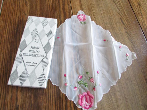 Embroidered Handkerchief - image 2