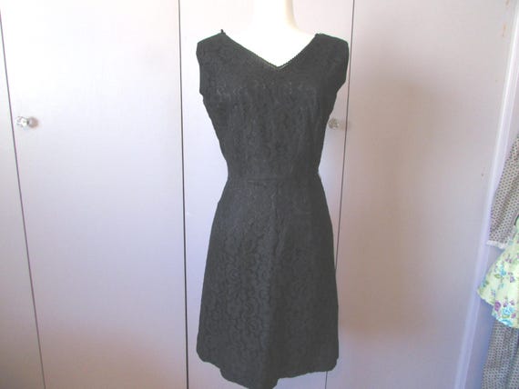 Alden, Alden's Black Lace Wriggle Dress