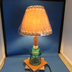 Glass Insulator Lamp