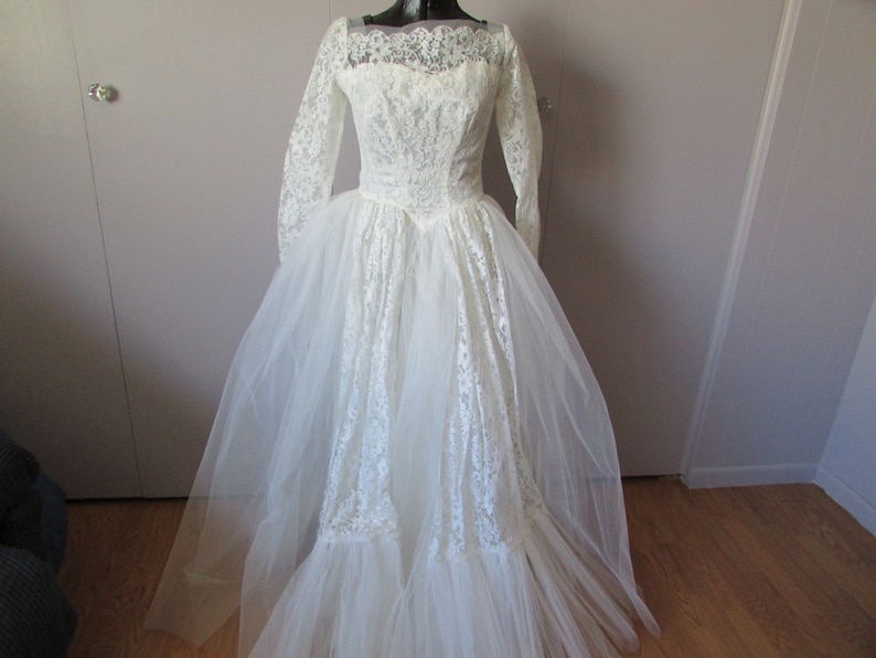 Lace Wedding Dress Etsy