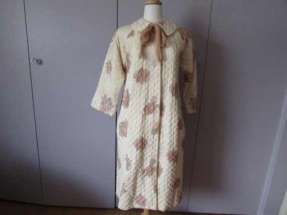 Dela-Ann Quilted House Coat