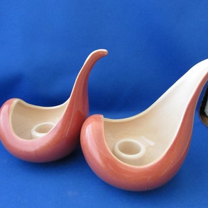Red Wing Candle Holders