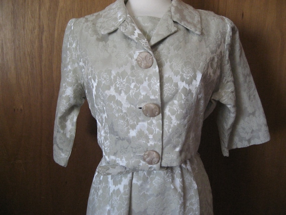 Brocade Jacket Dress - image 1