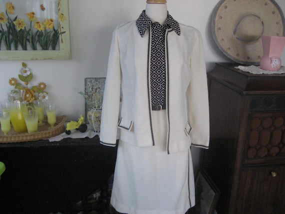 R & K Knit Jacket Dress - Etsy