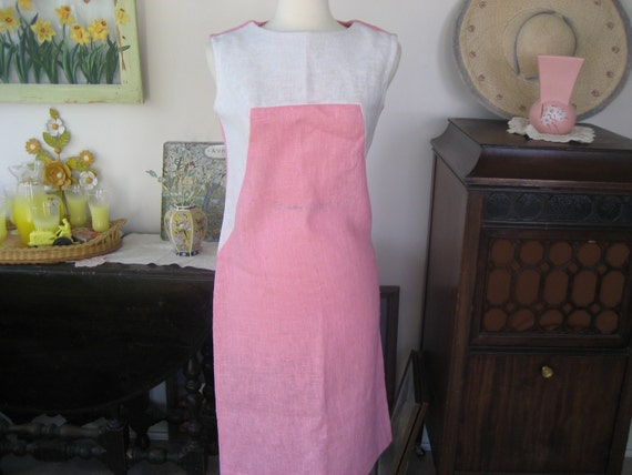 Linen Shift Dress - image 2