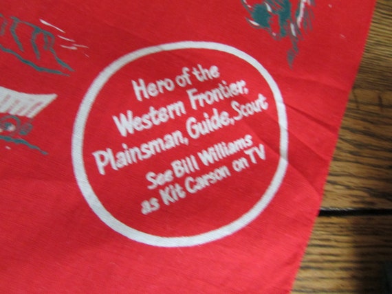 Kit Carson Coca Cola Advertisement Scarf - Etsy
