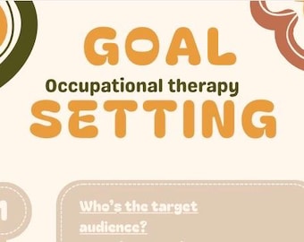 How to write OT Goals in 4 Easy Steps