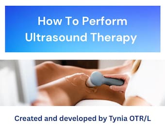 How to Perform Ultrasound Therapy