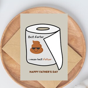 Printable Father’s Day Card – Instant Download | Funny & Heartfelt Digital Card for Dad | DIY Greeting Card, Gift for Dad, Father's Day Gift