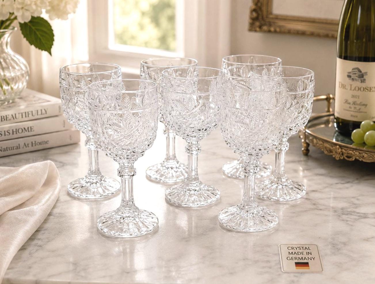 Hofbauer Crystal Glasses - Etsy