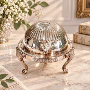 Roll Top Caviar Dish - Etsy