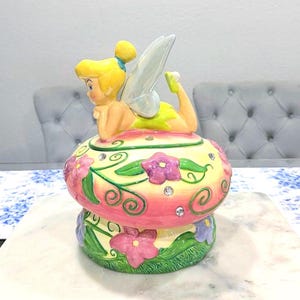 Tinker Bell Cookie Jar - Etsy
