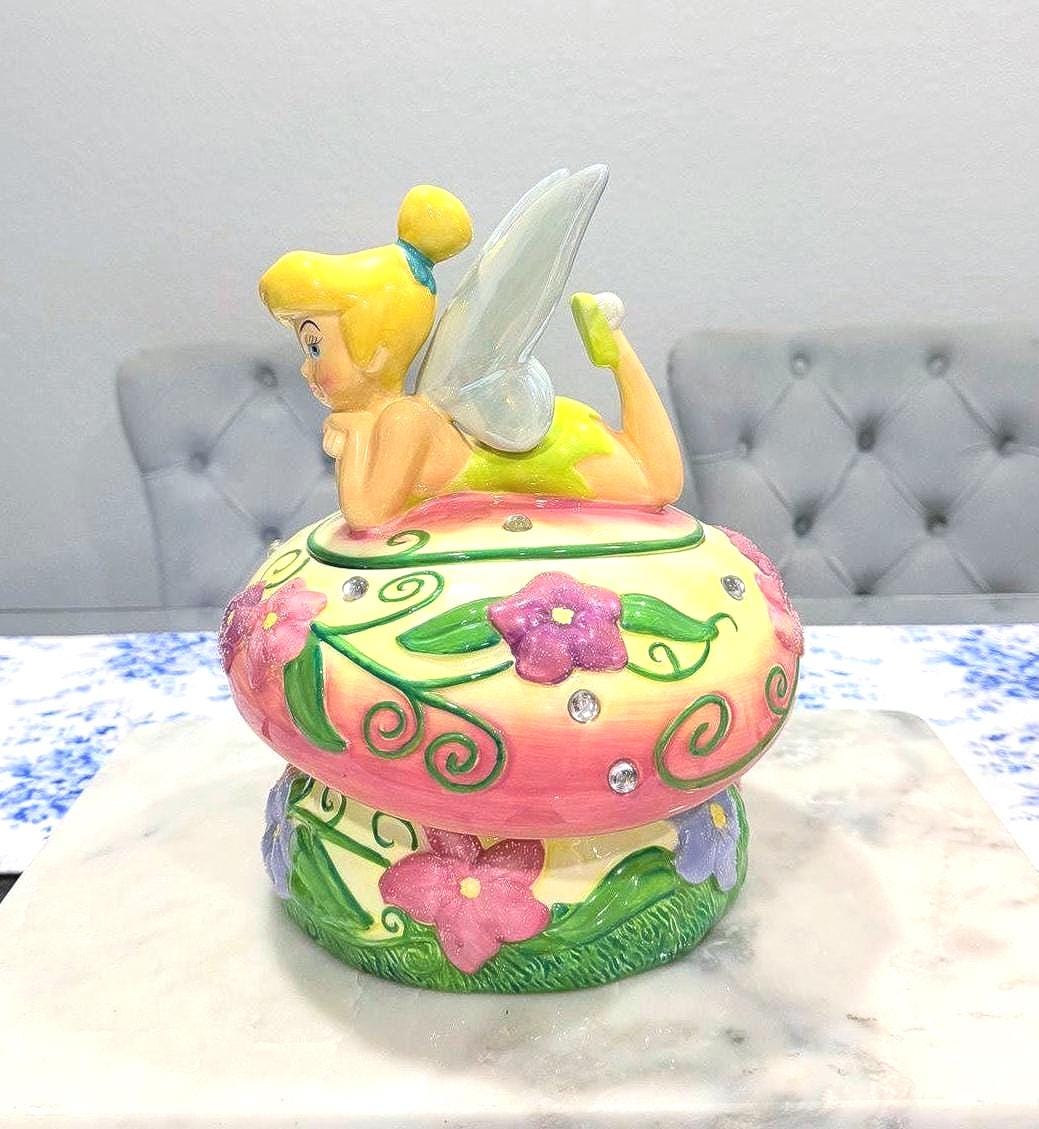 Tinkerbell Cookie Jar - Etsy