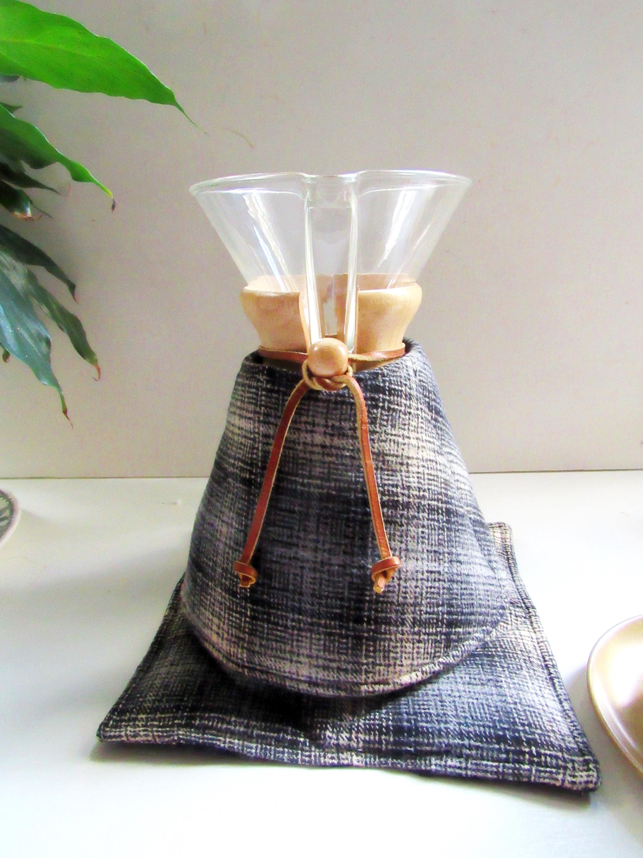 Cosy Vegan Bodum Chemex Handcrafted Cozy And Warming Pad For