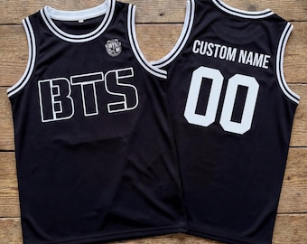 Custom Jersey Tank Top, Personalized Name Number Basketball Jersey, Sleeveless Sport Shirt, Korean Music Fan Tank, Concert Outfit Gift