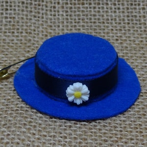 Set of Ten 10 Founder Birthday Hat Scout SWAP or Craft Kits Blue