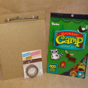 Nature Camp Journal Photo Scrapbook Scout Craft Kit