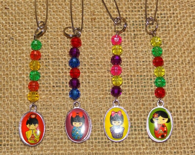 Set of Ten 10 JAPAN Japanese Girl Komono Scout SWAP or Craft Etsy