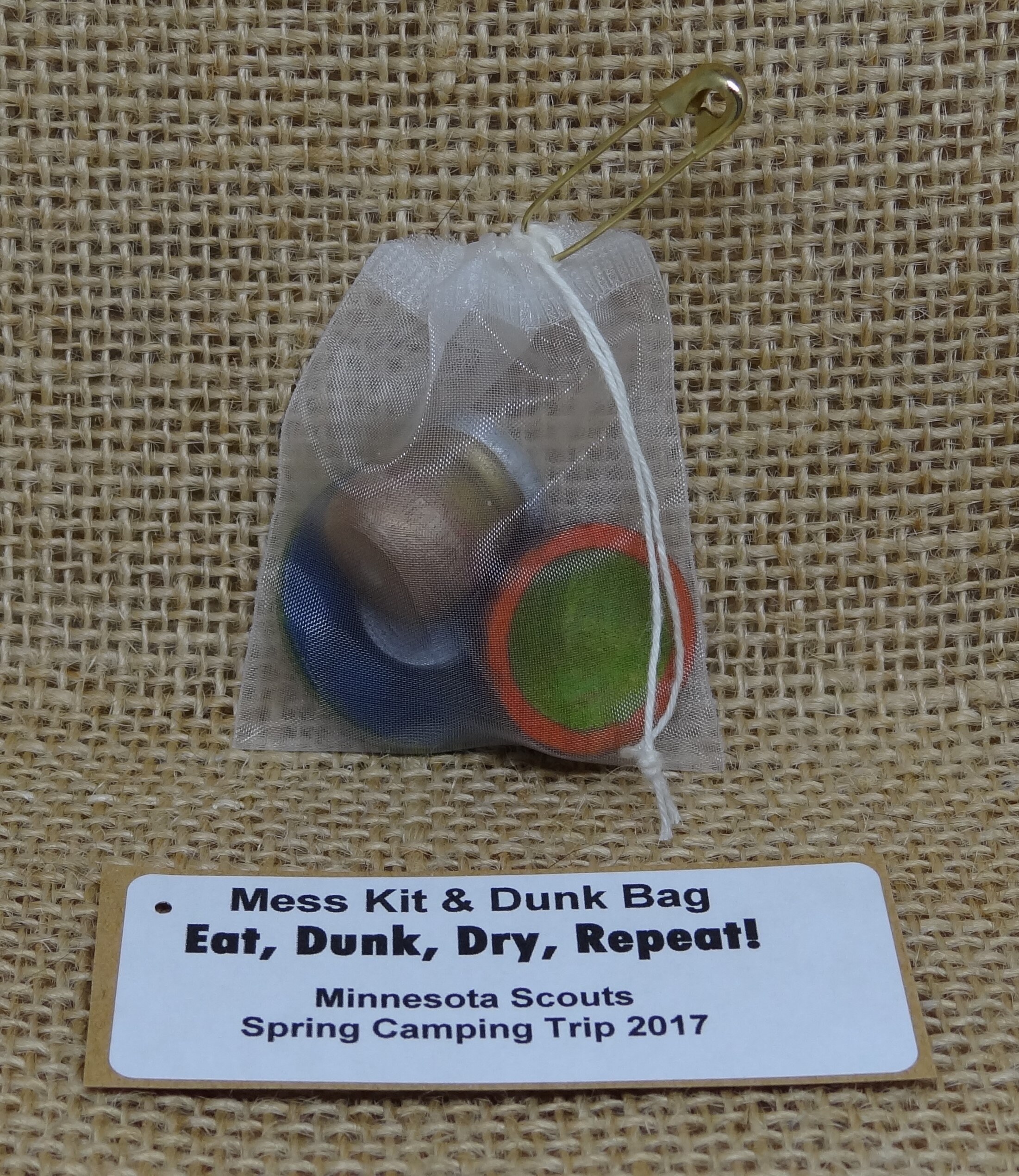 Set of Ten 10 Dunk Bag and Mess Kit Scout SWAP or Craft Kits Etsy