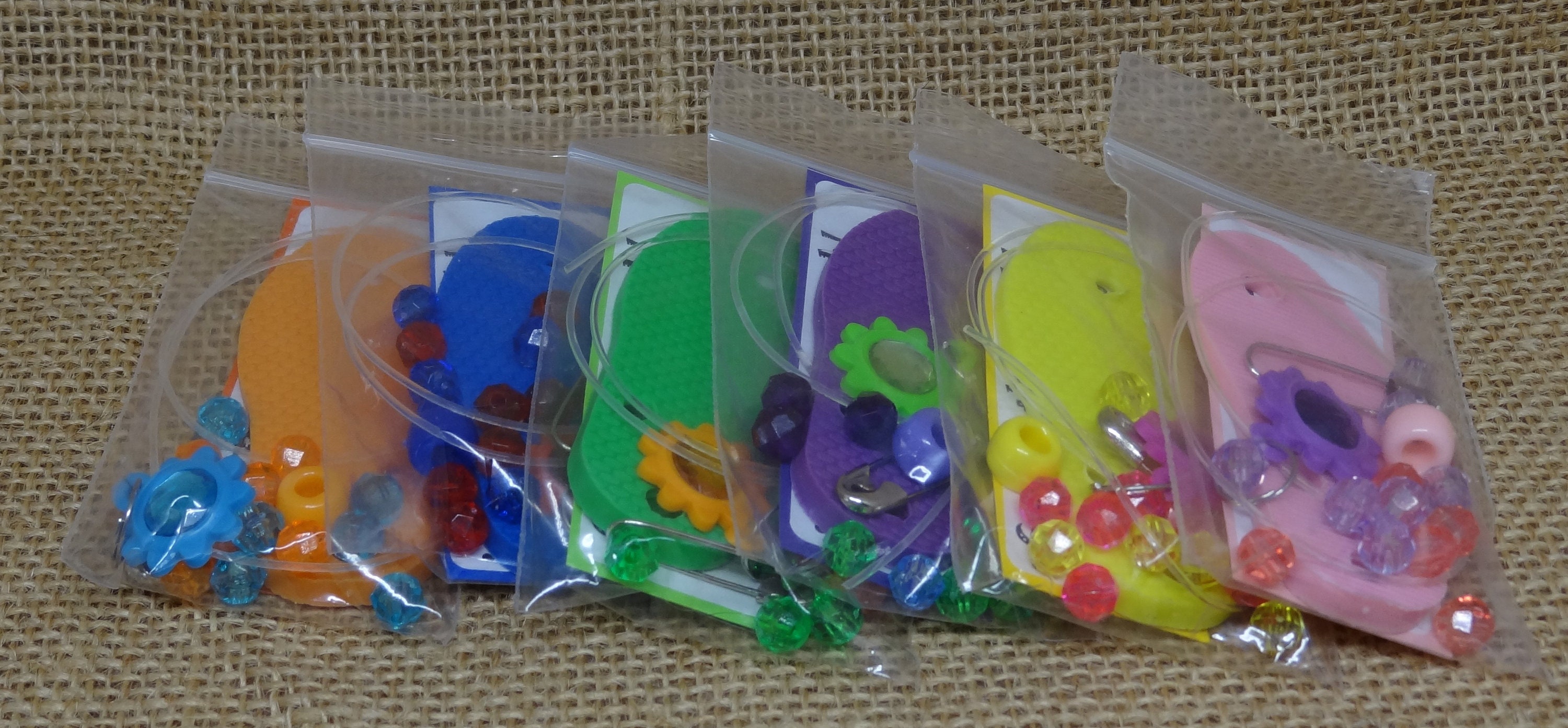 Set of Six (6) Scout Flip Flop SWAP or Craft Kits - Etsy