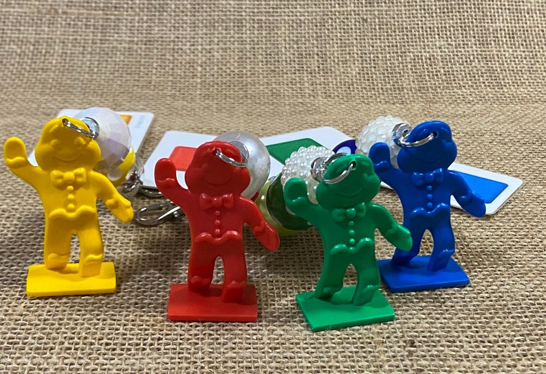 Candyland Characters Game Pieces Cards Keychain Backpack Clip Etsy