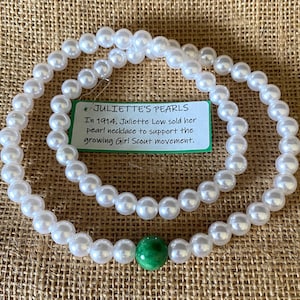 Juliette Gordon Low Pearls Pearl Necklace Scout Craft Kits