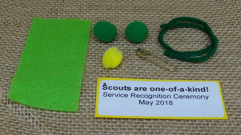 Set of Ten 10 Two Peas in a Pod One of a Kind Scout SWAP or Craft Kits image 4