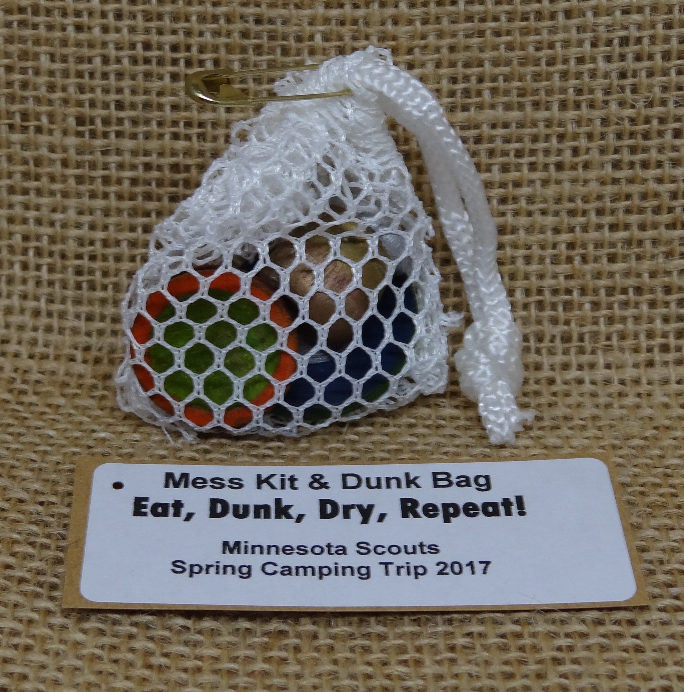 Set of Ten 10 Dunk Bag and Mess Kit Scout SWAP or Craft Kits Etsy