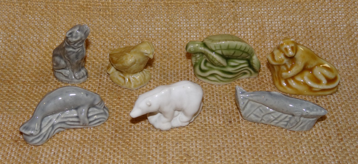 WADE COCKEREL - New Colourway Whimsies Set 5 - Farm Animals 2003 (Refs - Foto 4