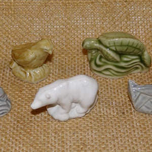 WADE COCKEREL - New Colourway Whimsies Set 5 - Farm Animals 2003 (Refs - Foto 8