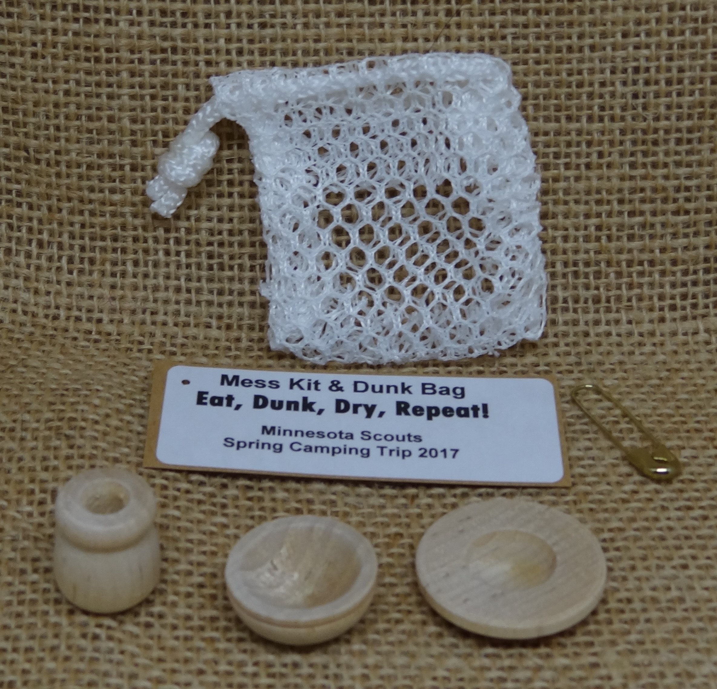 Set of Ten 10 Dunk Bag and Mess Kit Scout SWAP or Craft Kits Etsy Canada